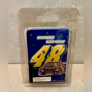 Vintage Nascar JIMMIE JOHNSON #48 Magnetic Body Light